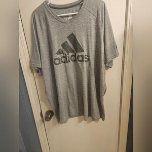 Adidas Gray Logo Ultimate Tee 3XL